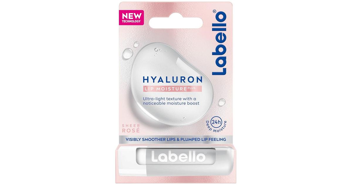 Labello Lippenbalsam Mit Hyaluron – 24h Feuchtigkeit & Rosé-Glanz (2 Stück)