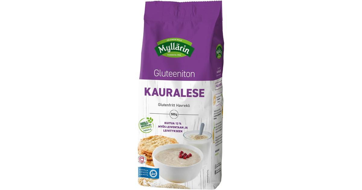 Myllärin Gluteeniton Kauralese 500 g Skaupat ruoan verkkokauppa