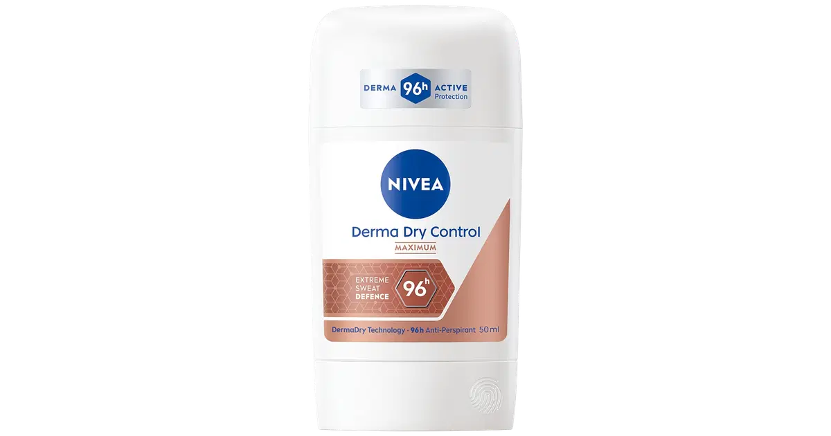 NIVEA 50ml Derma Dry Control Maximum Deo Stick -antiperspirantti | S ...