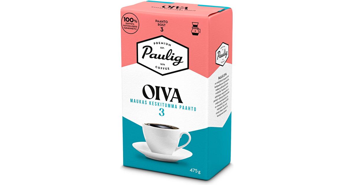 Paulig Oiva Suodatinjauhettu Kahvi 475g S kaupat Ruoan Verkkokauppa