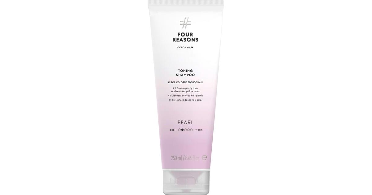 Four Reasons Color Mask Toning Shampoo Pearl sävyttävä shampoo 250 ml ...