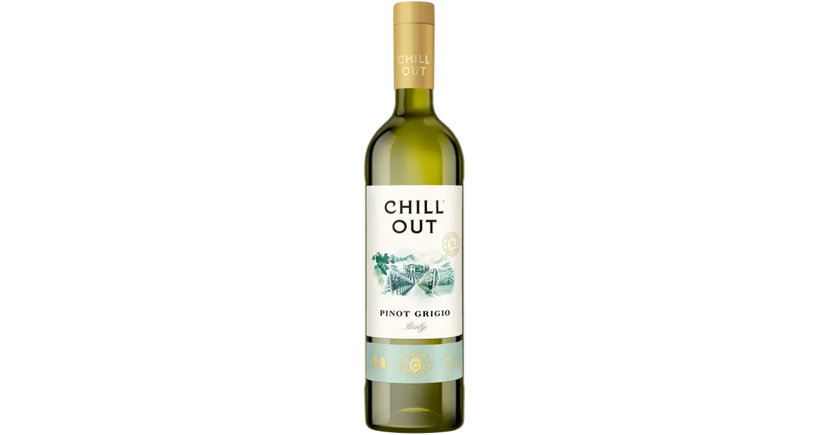 Chill Out Pinot Grigio 8 til-% 1L plo PET | S-kaupat ruoan verkkokauppa