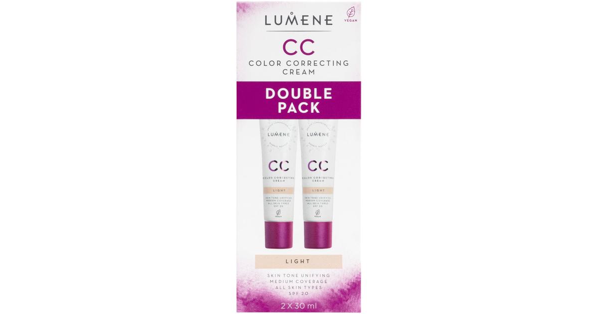 Lumene CC Color Correcting Cream SPF20 Light Tuplapakkaus | S-kaupat ...
