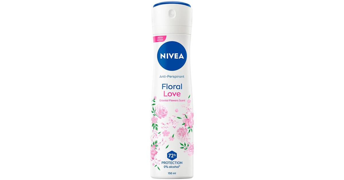 NIVEA Floral Love Duschgel, 250 Ml (5er-Pack) – Mit Blumigem Duft & Hautneutralem PH