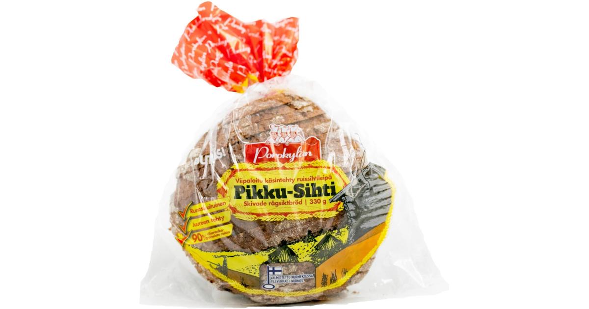 Porokyl n Pikku Sihtileip 330 G Viipaloitu Ruissihtileip S kaupat 