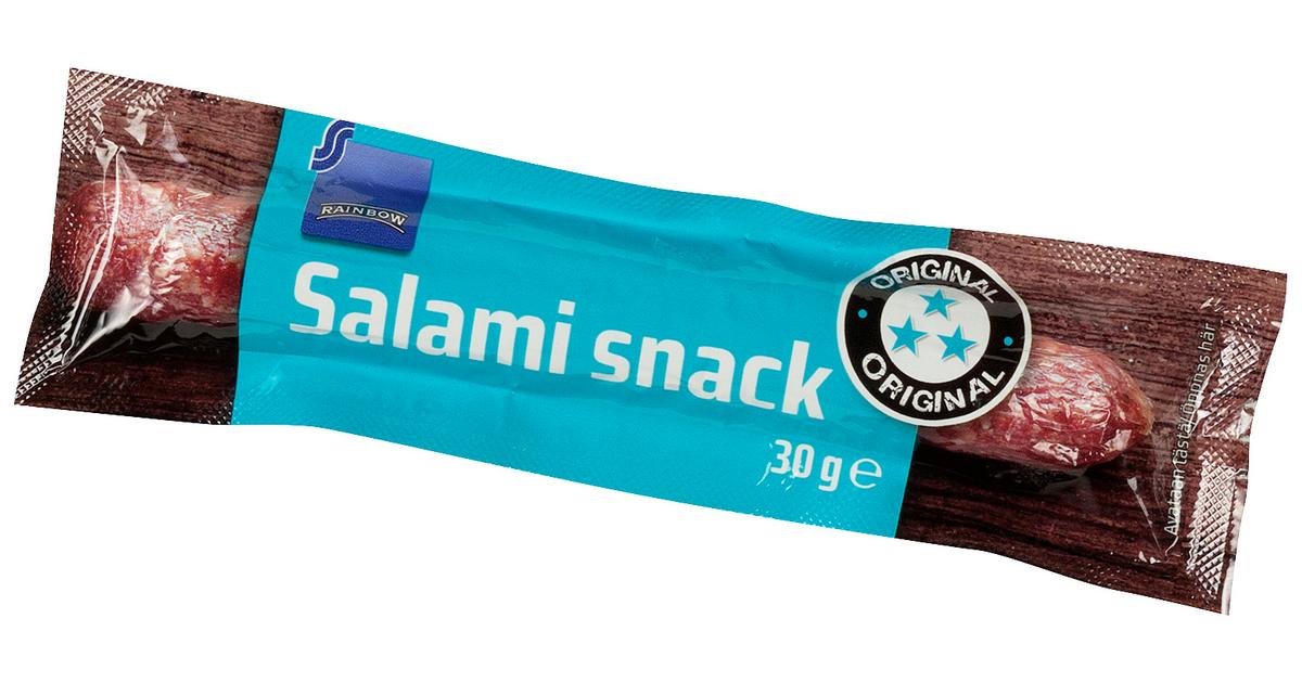 Rainbow 30g Salami Snack Original | S-kaupat Ruoan Verkkokauppa