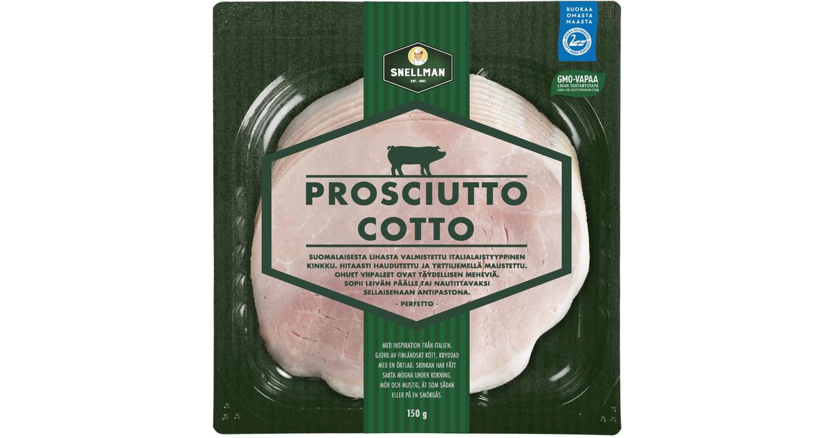 Snellman Prosciutto cotto 150g | S-kaupat ruoan verkkokauppa