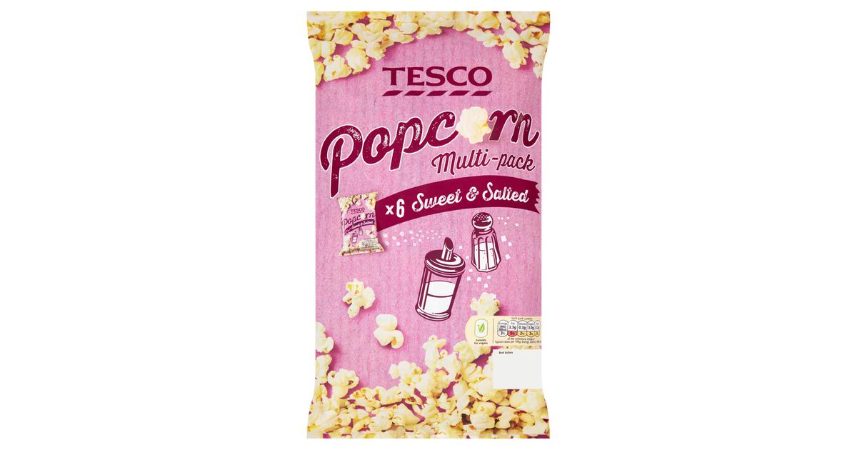 tesco sweet and salt popcorn