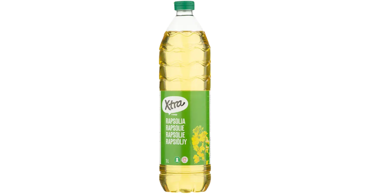 Xtra 1l rapsiöljy | S-kaupat ruoan verkkokauppa