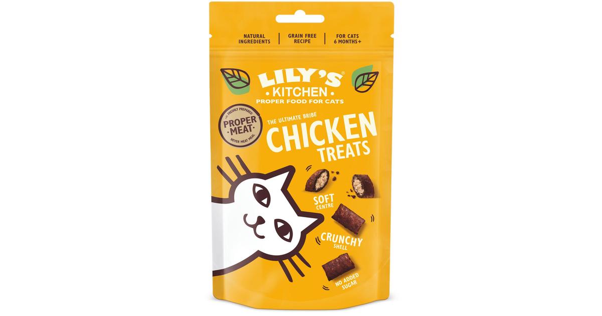 Lily's Kitchen 60g Chicken Pillow Treats kissanherkku Skaupat ruoan