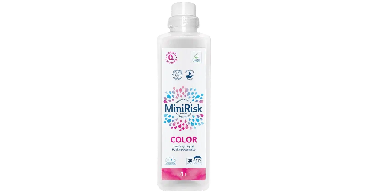 Mini Risk Mini Risk Color Pyykinpesuneste 1,0L | S-kaupat ruoan verkkokauppa