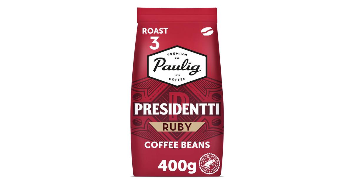 Paulig Presidentti Ruby kahvi kahvipapu 400g | S-kaupat ruoan verkkokauppa