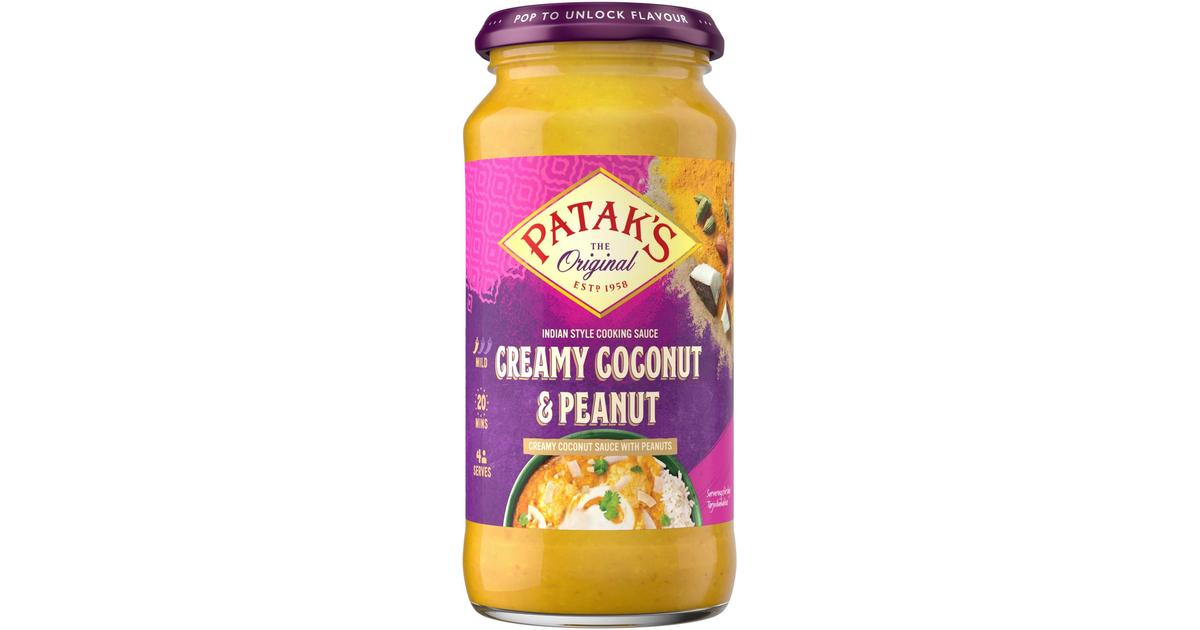 Patak's Creamed Coconut Sachets 4 X 50g - Pack Of 6