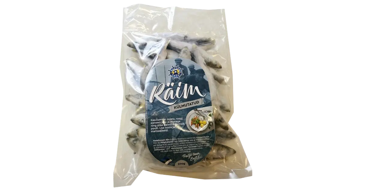 Kapten Grant Külmutatud Räim Peaga 500 g | Prisma | alati odavad hinnad ...