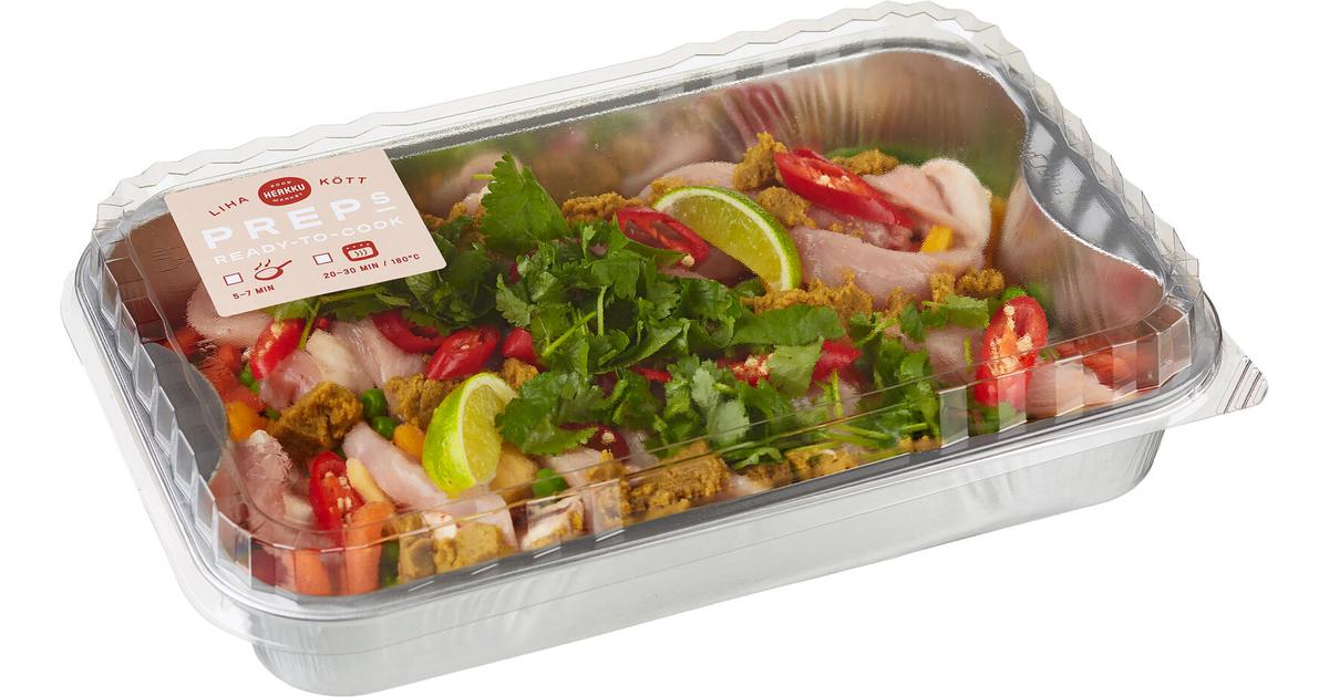 Herkku Preps broileri Thai Green Curry Skaupat ruoan verkkokauppa