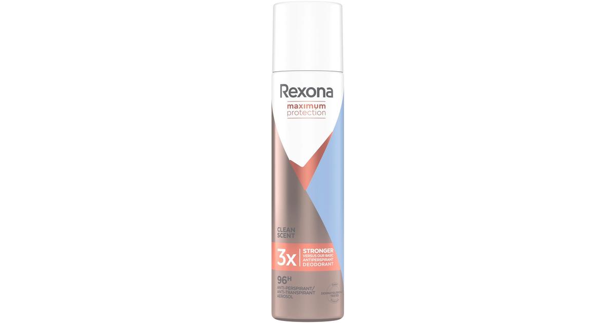 Rexona Maximum Protection Clean Scent Antiperspiranttisuihke deodorantti 96  h suoja 100 ML | S-kaupat ruoan verkkokauppa