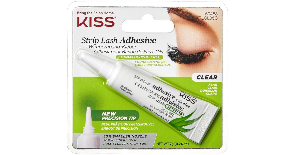 Kiss Strip Lash Glue ripsiliima kirkas 7g | S-kaupat ruoan verkkokauppa