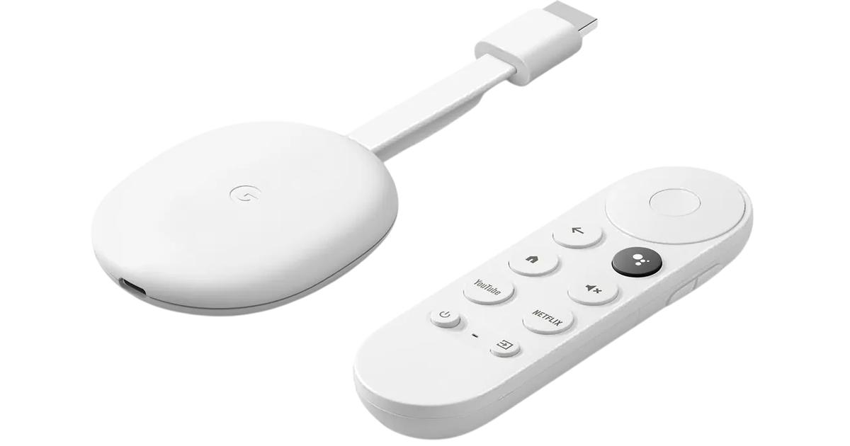 Google Chromecast HD sekä Google TV -langaton mediatoistin (4. sukupolvi) |  S-kaupat ruoan verkkokauppa