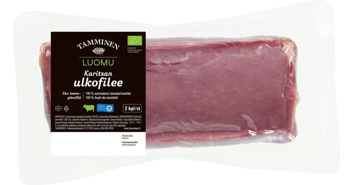 Tamminen luomukaritsan ulkofilee pakaste n500g | S-kaupat ruoan verkkokauppa