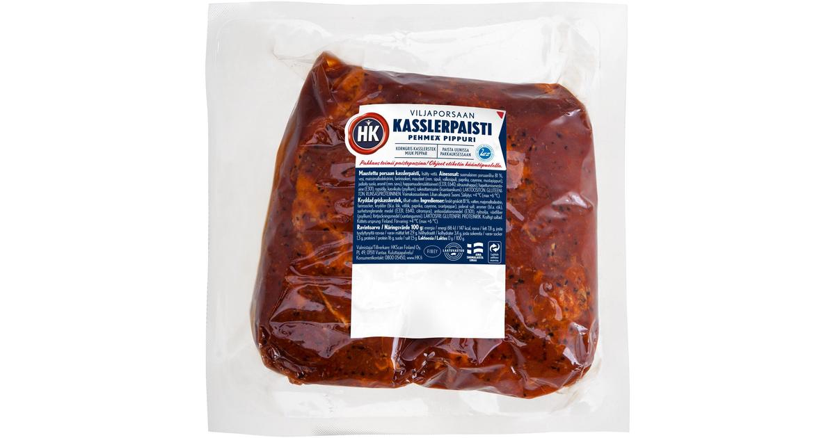 HK Viljaporsaan Kasslerpaisti pehmeän pippurinen n. 1,1 kg | S-kaupat ruoan  verkkokauppa