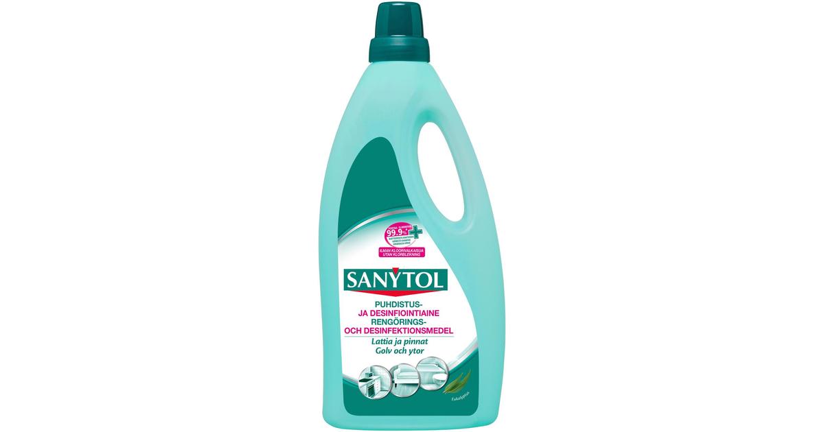 Sanytol 1l Puhdistus- ja desinfiointiaine Lattia ja pinnat | S-kaupat ...