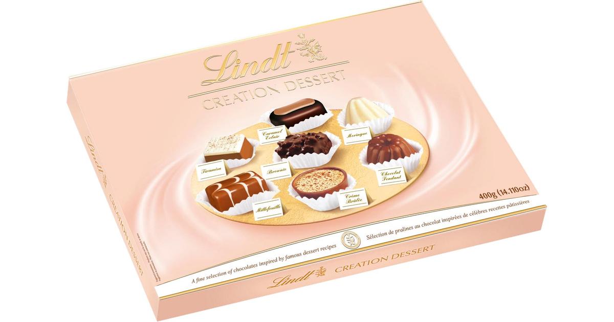 Lindt CREATION DESSERT lajitelma suklaakonvehteja 400g | S-kaupat ruoan  verkkokauppa