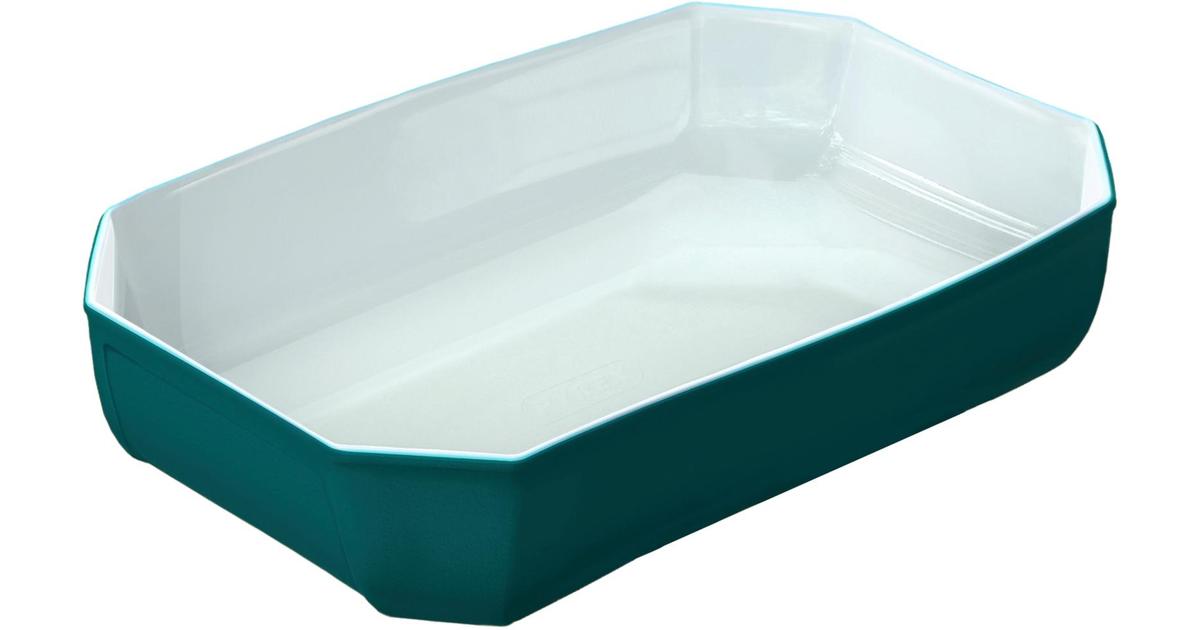 Pyrex lasivuoka Color's riikinkukko 33 x 22 x 7 cm | S-kaupat ruoan  verkkokauppa