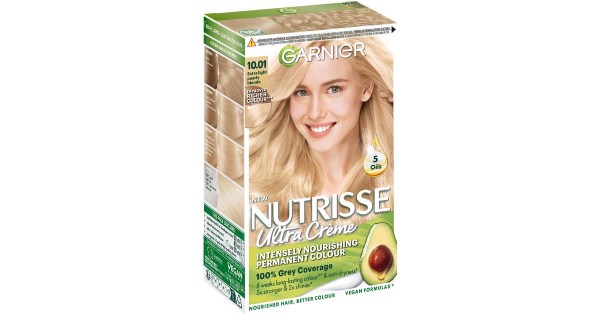 Garnier Nutrisse Ultra Creme  Extra Light Pearly Blonde Kirkas  Helmiäisvaalea kestoväri 1kpl | S-kaupat ruoan verkkokauppa