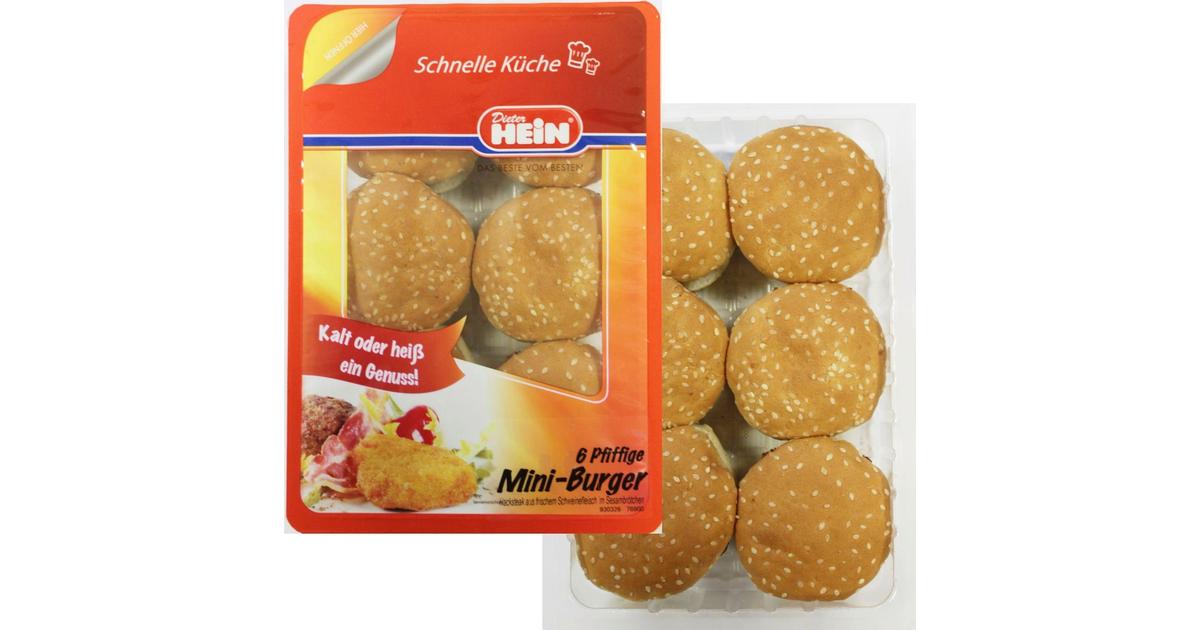 Hein 300g Mini-Burger 6x50g seesamisämpylällä kypsä | S-kaupat ruoan  verkkokauppa