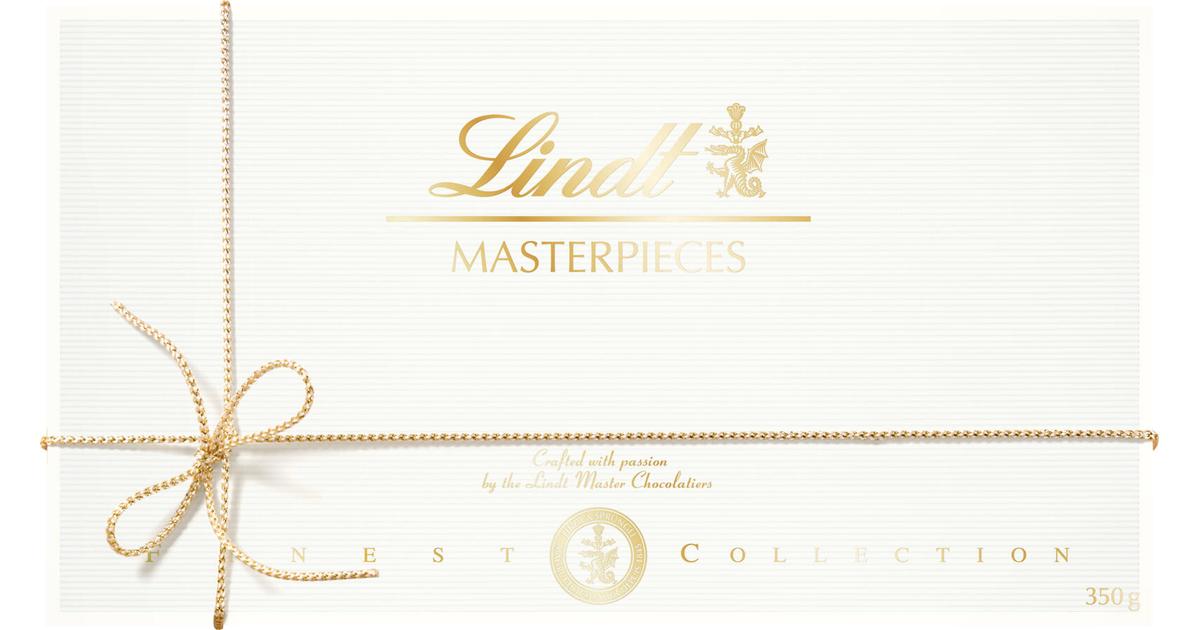 Lindt MASTERPIECES Valikoima hienoja suklaakonvehteja rasia 350g | S-kaupat  ruoan verkkokauppa