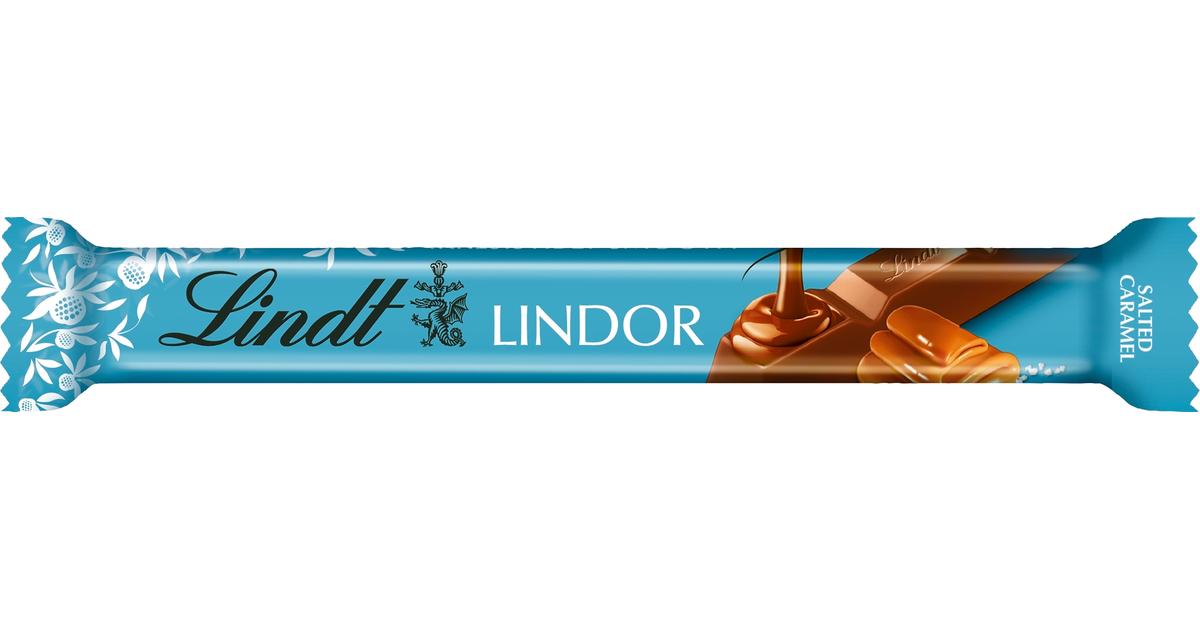 Lindt LINDOR Maitosuklaapatukka karamelli-merisuola täyte 38g | S-kaupat  ruoan verkkokauppa