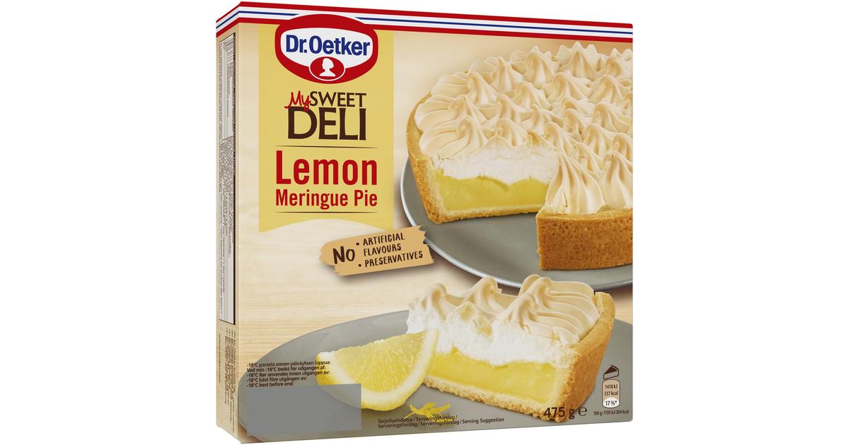 Dr. Oetker My Sweet Deli Lemon Meringue Pie pakastekakku 475g | S-kaupat  ruoan verkkokauppa