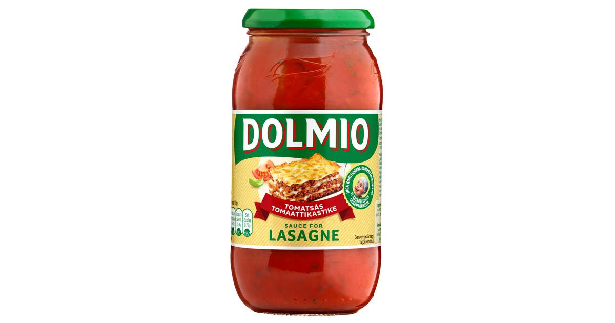 Dolmio Lasagne tomaattikastike 500g | S-kaupat ruoan verkkokauppa