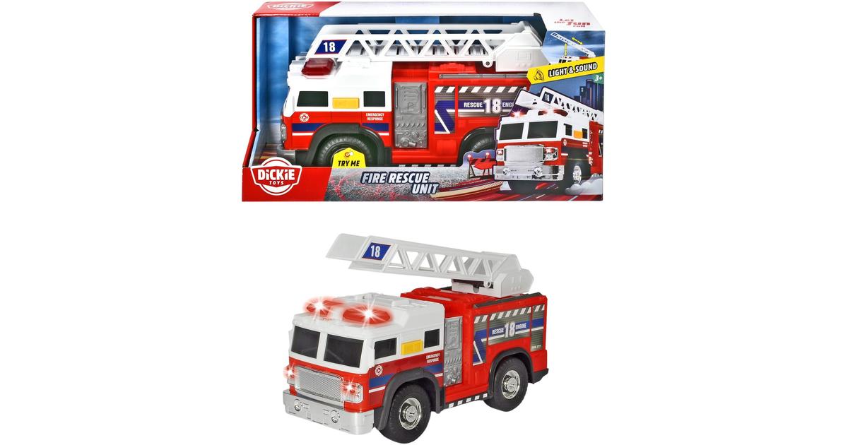 Dickie Toys Fire Rescue Unit paloauto 30 cm | S-kaupat ruoan verkkokauppa