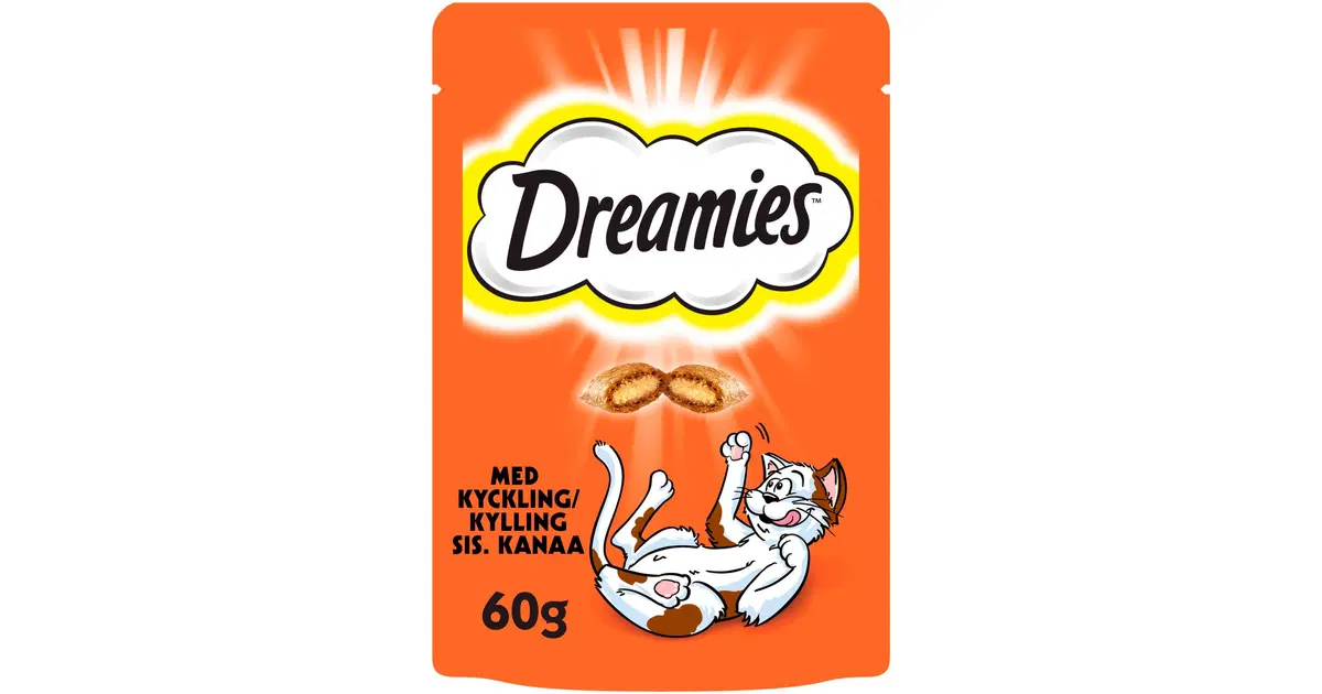 Dreamies suupiste kassidele kanalihaga 60g | Prisma | alati odavad ...