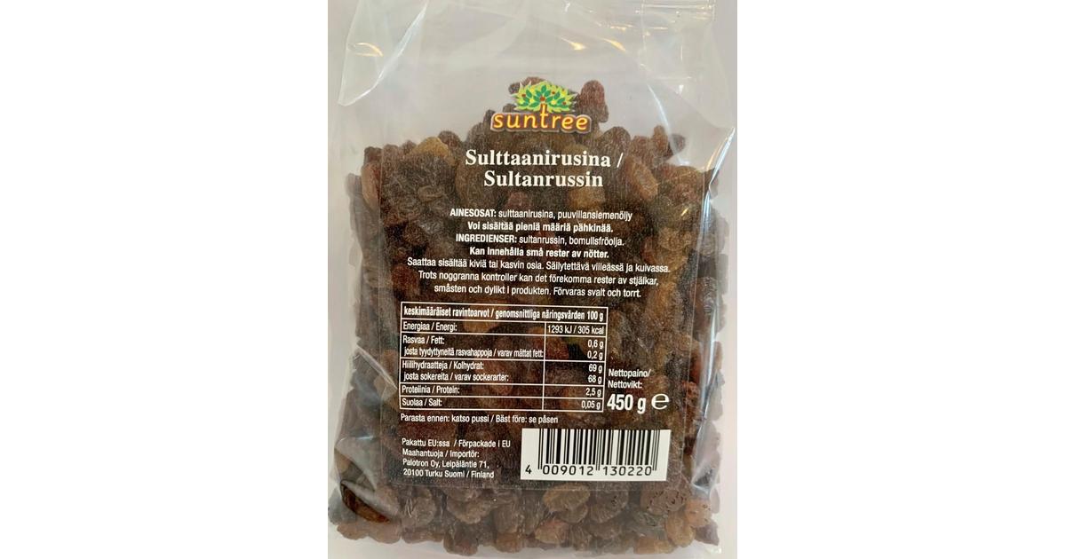 Sulttaanirusina 450g | S-kaupat ruoan verkkokauppa