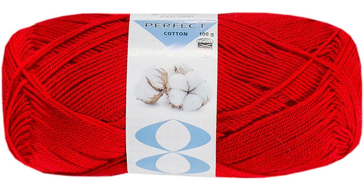 Prym neulelanka Perfect Cotton 100g punainen | S-kaupat ruoan verkkokauppa