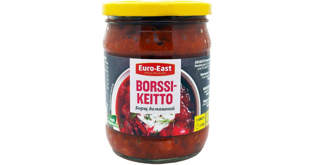 Euro-East Borssikeitto säilyke 480g | S-kaupat ruoan verkkokauppa