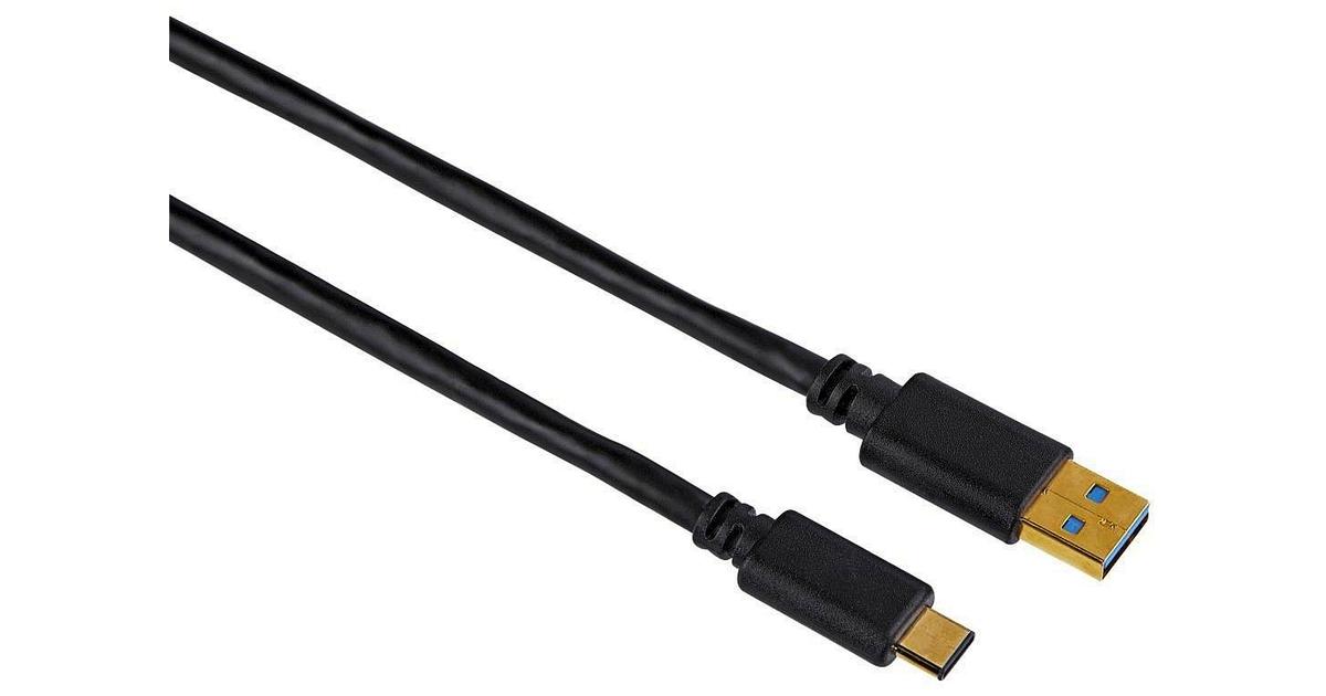 Hama USB type-C - USB-A  johto 1,8m | S-kaupat ruoan verkkokauppa