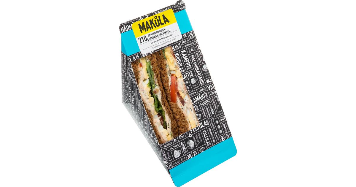 Makula Lämminsavulohi sandwich 210g | S-kaupat ruoan verkkokauppa