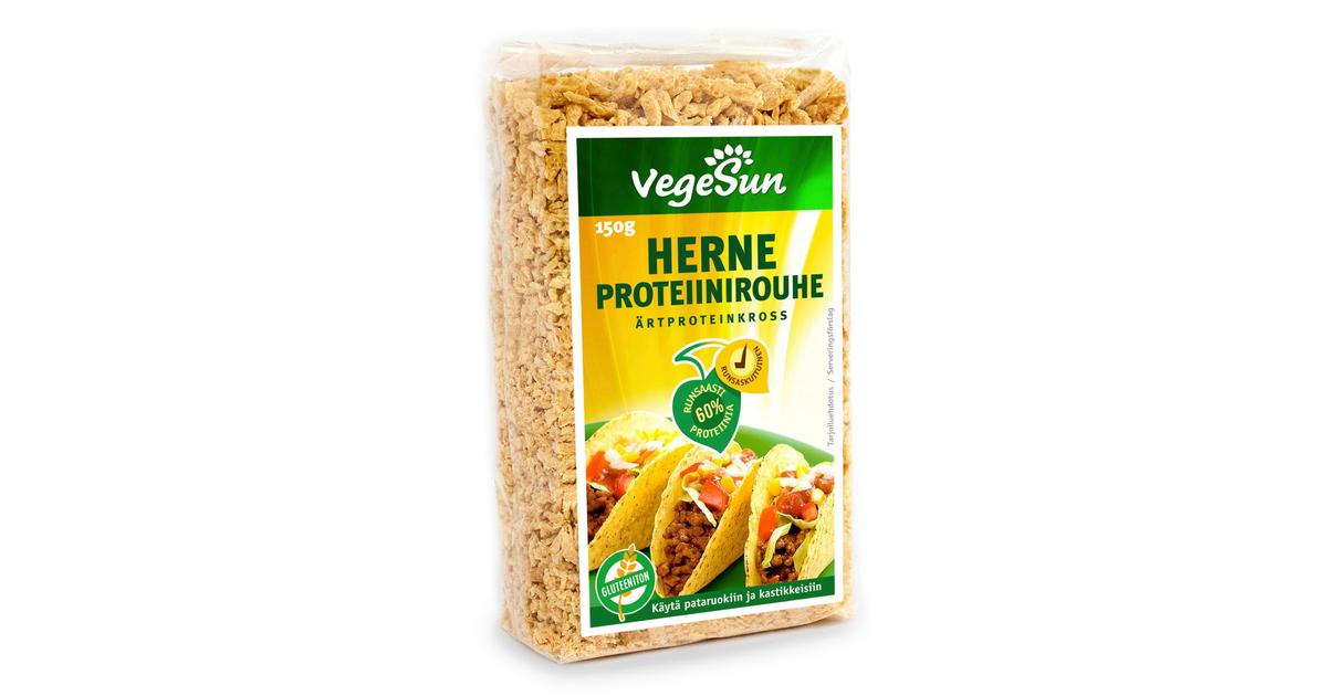 VegeSun 150g herneproteiinirouhe | S-kaupat ruoan verkkokauppa