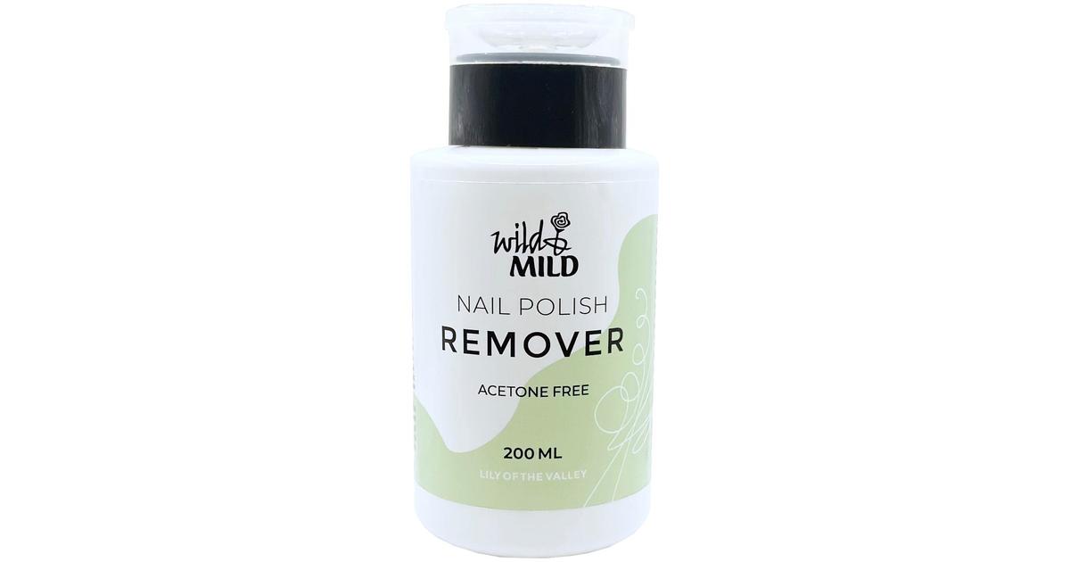 Wild&Mild Nail polish remover acetone free 200ml | S-kaupat ruoan  verkkokauppa