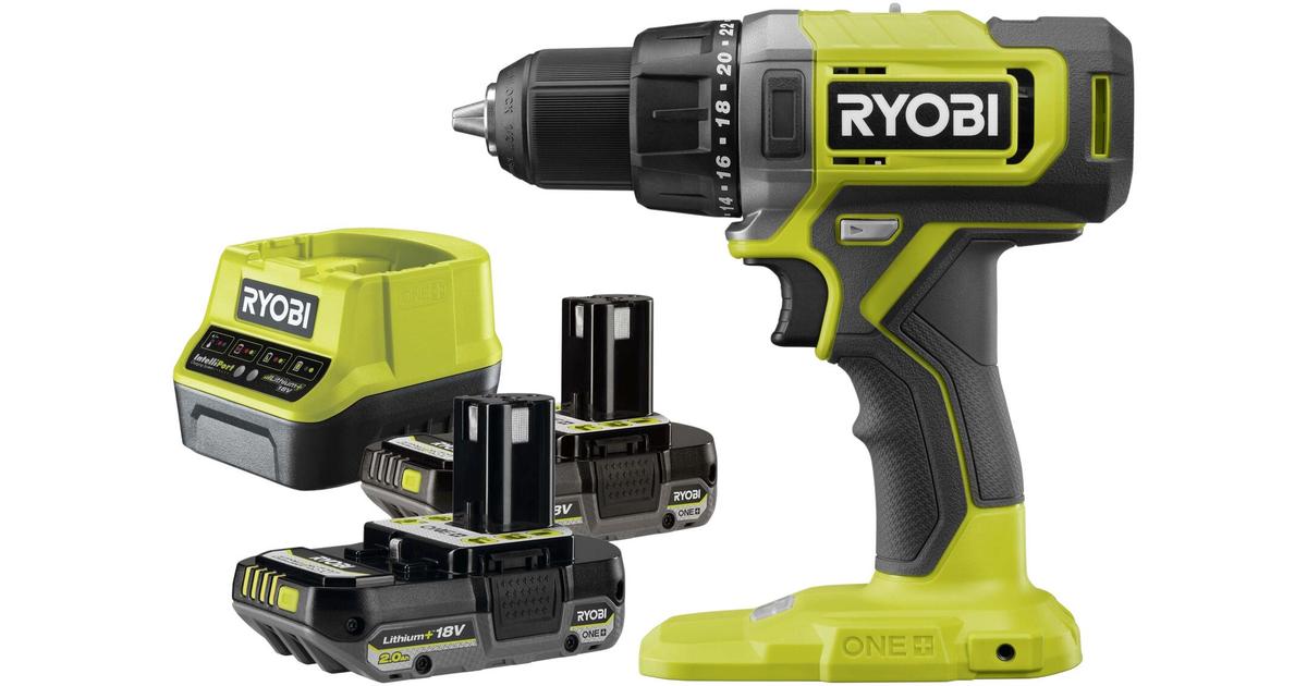 Ryobi aloitussetti RDD18-2C20S | S-kaupat ruoan verkkokauppa