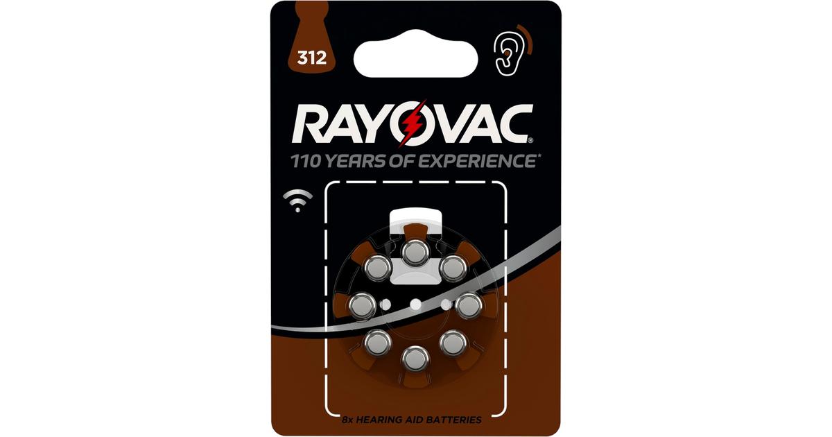 Rayovac 312au-8rr /312 bli 8 kuulokojeparistot 8kpl | S-kaupat ruoan  verkkokauppa