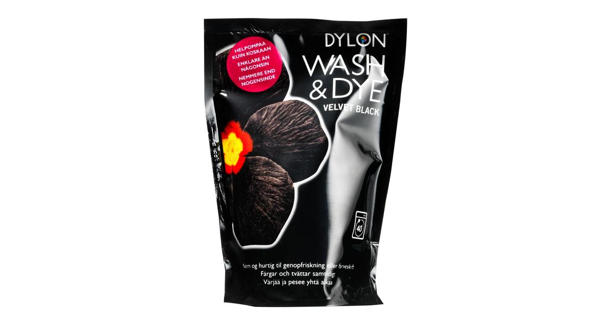 Dylon 350g W&D Velvet Black Konetekstiiliväri | S-kaupat ruoan verkkokauppa