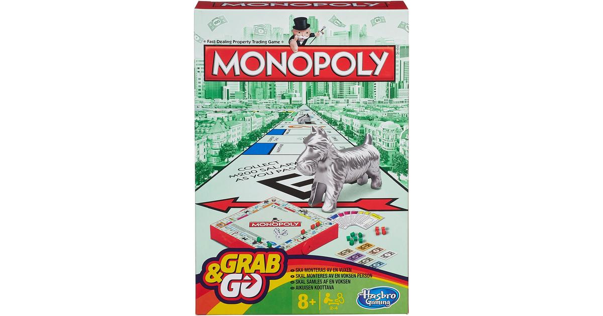 Hasbro Gaming Monopoly matkapeli | S-kaupat ruoan verkkokauppa