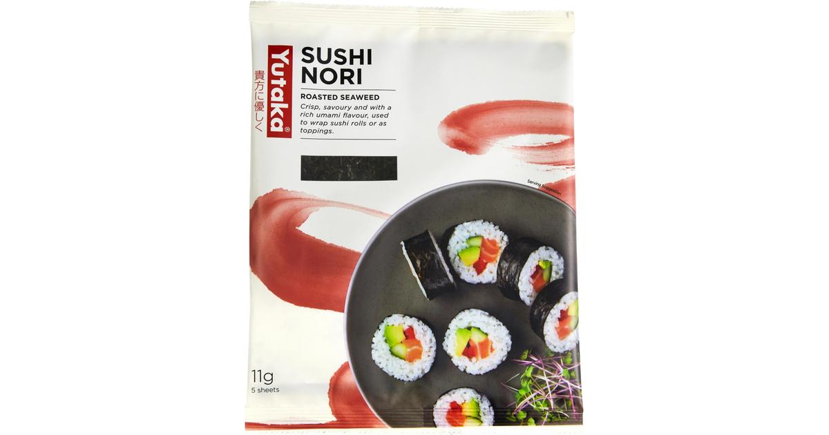 Yutaka Sushi Nori paahdettua merilevää 11g | S-kaupat ruoan verkkokauppa