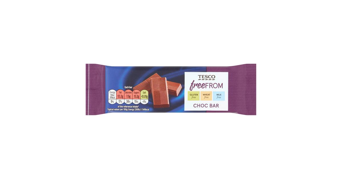 Tesco Free From 35g Choc bar | S-kaupat ruoan verkkokauppa