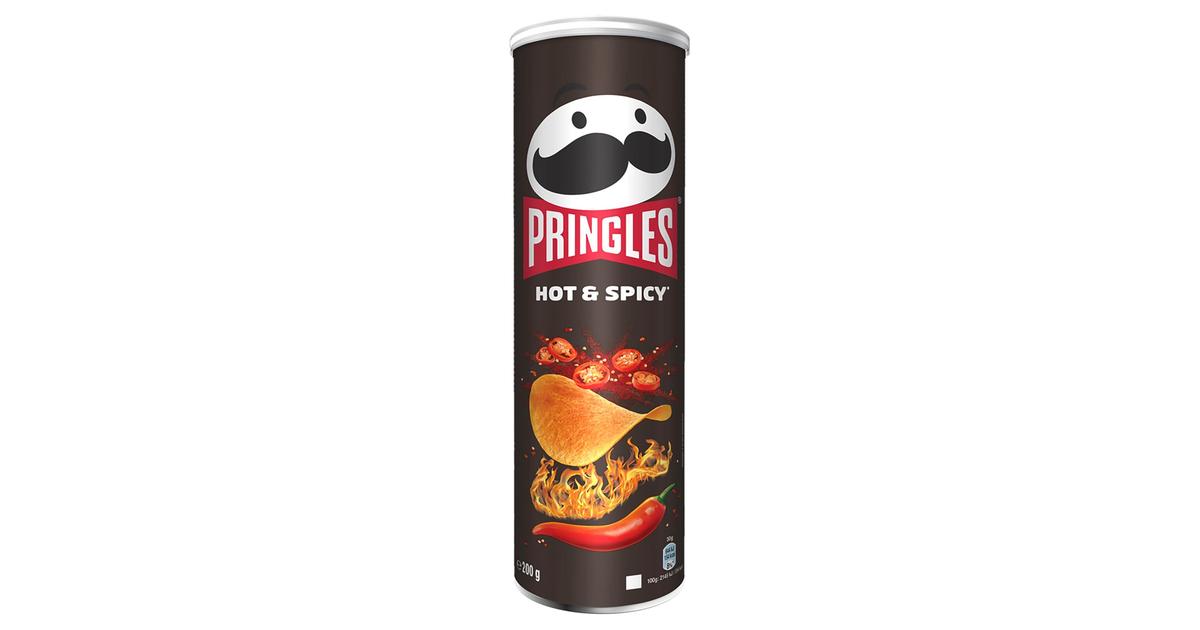 PRINGLES Hot&Spicy 200g | S-kaupat ruoan verkkokauppa