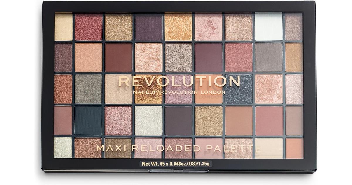 Makeup Revolution Maxi Reloaded Palette Large it up luomiväripaletti 45  sävyä | S-kaupat ruoan verkkokauppa